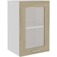 vidaXL Bovenkast Lyon 40x31x60 cm bewerkt hout sonoma eikenkleurig