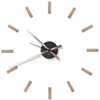 Fisura Wandklok Diy 31 Cm Abs/staal Koper 15-delig
