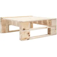 vidaXL Tuinhocker pallet hout