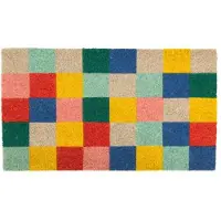 Fisura Deurmat Summer 70 X 40 Cm Kokosvezel Naturel/multicolor
