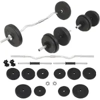 vidaXL Halterset 30 kg