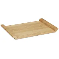 Relaxdays Dienblad Met Grip Bamboe