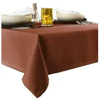 De Witte Lietaer Tafellaken Gibson Terracotta-145 x 220 cm
