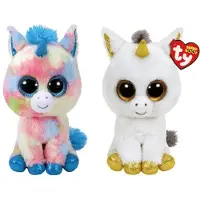 TY - Knuffel - Beanie Buddy - Blitz Unicorn & Pegasus Unicorn