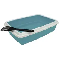 Big Buy Cooking Litter box with rim 54 x 40 x 14 cm + Scoop - For cats