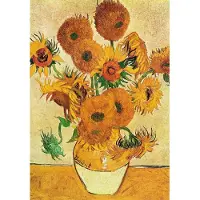 Blokker Vincent Van Gogh - Vaso Di Girasoli Kunstdruk 70x100cm