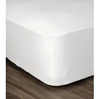 You do it Witte Fitted Bottom Sheet voor Tweepersoonsbed - 160 x 200 cm