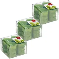 Trend Candles 36x Theelichten appel geurkaarsen 4 branduren - geurkaarsen