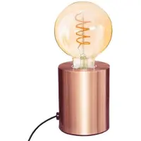 Generique Lampe tube - 9 x 105 cm - Métal - Cuivre
