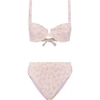 Shiwi Bikini 'DAISY' pastellila / oranje / wit