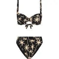 Shiwi Bikini 'DAISY' beige / zwart