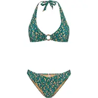 Shiwi Bikini 'CARO' beige / blauw / jade groen