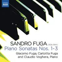 OUTHERE Giacomo Fuga, Carlotta Fuga, Claudio Voghera - Sandro Fuga: Piano Sonatas Nos. 1-3 (CD)