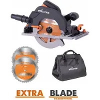 Evolution - COMBOPACK R185CCSX+ + ZAAGBLAD MULTIFUNCTIONEEL - DIA 185 MM - 1600W - 6KG - STORAGE BAG