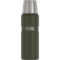 Thermos Stainless King Isoleerfles - 0,47L - Army Green Mat