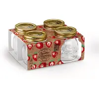 Bormioli Rocco Weckpot Quattro Stagioni Bokaal 25 cl (Set van 4)