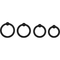 EIS , eikelring-set "Be a Man", voor meer uithoudingsvermogen, siliconen, Ø 25-32 mm