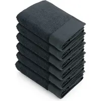 Walra handdoeken 50x100 Soft Cotton - 6-delig - Badhanddoeken 550 g/m² - 100% Katoen - Handdoekenset Antraciet