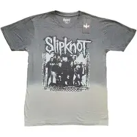 Rock Off Slipknot - Barcode Photo Heren Tshirt - M - Grijs