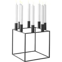 Audo Copenhagen Kubus 8 Kandelaar Black