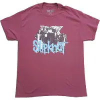 Ginza.se Slipknot - Goat Logo Demon Heren Tshirt - S - Rood
