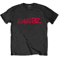 Ginza.se Gorillaz - Logo Heren T-shirt - XL - Zwart