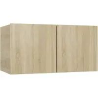 vidaXL Tv-hangmeubel 60x30x30 cm sonoma eikenkleurig