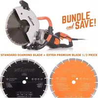 Evolution - COMBOPACK R300DCT + PREMIUM DIAMANTBLAD - DIA 300 MM - 2400W - 11KG