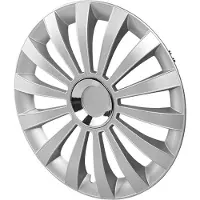 Proplus Wieldop Meridian 16 Inch – Voor de meeste stalen velgen – Met ventieluitsparing – Zilver