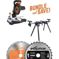 Evolution - COMBOPACK R210CMS + MITRESTAND + ZAAGBLAD HOUT - DIA 210 MM - 1200W - 23KG