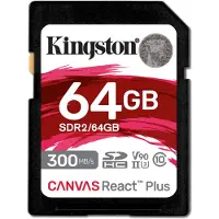 Kingston Canvas React Plus 64GB SDXC