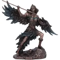 Nemesis Now Beeld/figuur Morrigan - Celtic Phantom Queen Multicolours - Zeer Gedetailleerd - Gebronsd Beeld 22cm