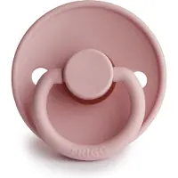Frigg - Classic Latex Fopspeen - Baby Pink / T2/6-12Maanden