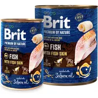 Brit Premium Cans Fish with Fish Skin 400 g (6)