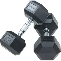 Lifemaxx Crossmaxx Hexa Dumbbell - Per Stuk - 15 kg