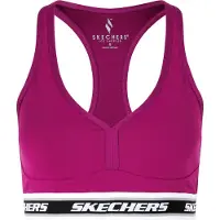 SKECHERS Go Walk Jacquard Sports Bra Paars XS Vrouw