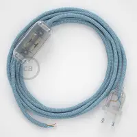 Creative Cables Rd75 Zigzag 1.8 M Lamp Cable Zilver