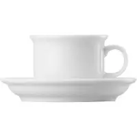 Thomas Porzellan Trend Espressokop en -schotel - 0.1 Liter - Wit