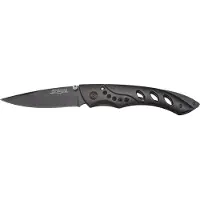 Homeij Vouwmes Lock Apache Aluminium Zwart Clip