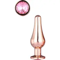 Dream Toys - Gleaming Love - Pleasure plug - Goud kleurige buttplug met siersteen