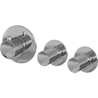 Brauer Chrome Carving inbouw badkraan met 3 standen handdouche chroom