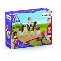 Schleich Horse Club Hannahs Western-ruiter set, speelfiguur