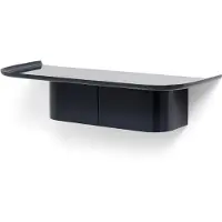 HAY - Korpus Wandplank 4 Haken 60x25x14 cm (Middernachtsblauw)
