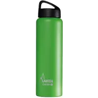Laken Thermofles dubbelwandig RVS 1 liter - groen