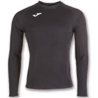 Joma Brama Fleece Shirt Lange Mouw Heren - Zwart | Maat: S