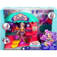Enchantimals Royal Ocean Kingdom Sea Cave Café Playset Veelkleurig 4 Years