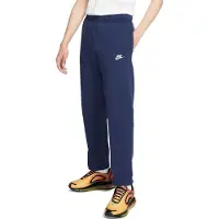 Nike Sportswear Club Fleece Openhem Joggers in Navy