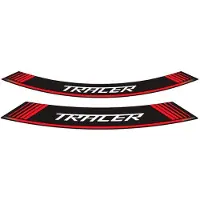 Puig 9293R Velgrandstrips, speciale uitvoering, geschikt voor YAMAHA MT-09 TRACER