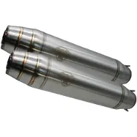 Gpr Exhaust Systems Deeptone Inox Cafè Racer Silencer Without Link Pipe Zephyr 550 Zr550d 92-95 Gehomologeerde Uitlaatdemper