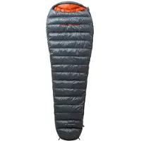 Nordisk Phantom 440 - Slaapzak Smoked Pearl / Orange L - Left Zip